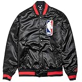  Nike SB X NBA - Chaqueta Bomber para Hombre Black/Black/Universtity Red XL