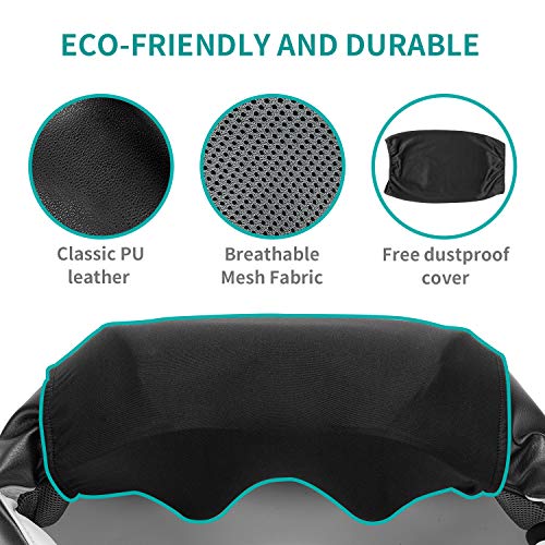 Nekteck Shiatsu Back And Neck Massager With Adjustable Heat And Strap, Deep Tissue Kneading Electric Massager For Shoulder, Lower Back, Leg Muscles Pain Relief, Gift For Men/Women/Mom/Dad/Friends #TOP7