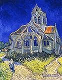  La Iglesia de Auvers-sur-Oise Planificador 2020: Vincent van Gogh  Agenda Annual que Inspira Productividad  Post Impresionismo  Con Calendario ... Holandés: 96 (Agenda 2020 Semana Vista)
