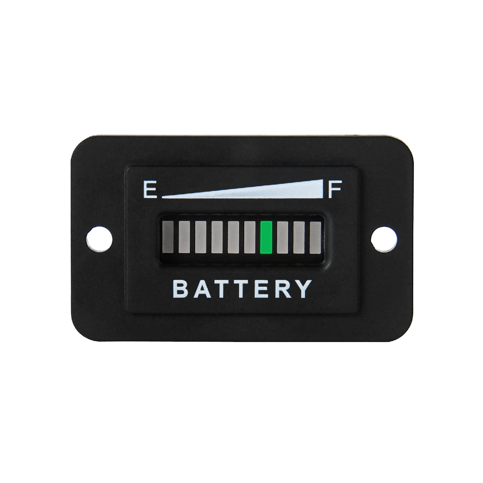 Runleader 48V LED Battery Capacity Indicator, Battery Charge &Discharge Meter - Only Suitable for Lead Acid Battery(But not trojan's),Works on Golf Cart Electric Vehicle Star Car Stacking Machine