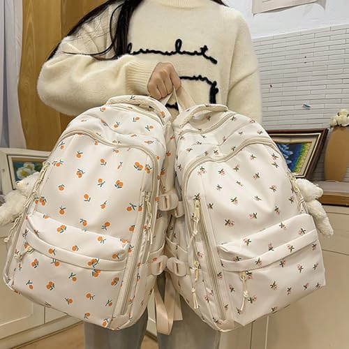 Mochilas casuales de moda para niñas en nylon resistente de alta densidad 6