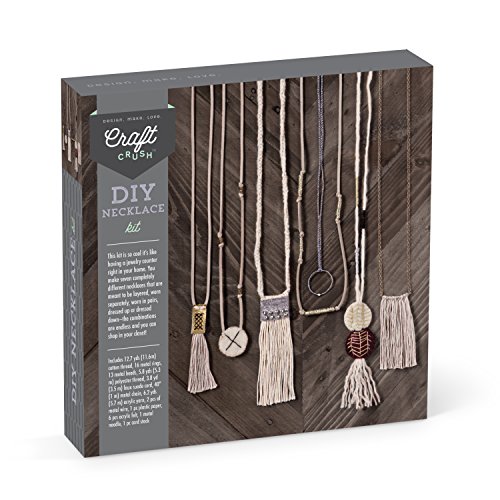Craft Crush DIY Craft Kit Makes 8 Unique Necklaces