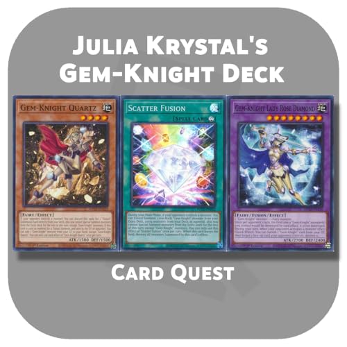 Complete Custom Deck for Yu-Gi-Oh! ARC-V - Julia Krystal