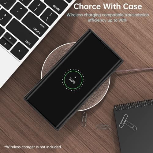 Image of MILLION CASES Back Cover Case for Samsung Galaxy S20 Ultra Shockproof Protective Square Gold Plated Matte Case for Men & Boys(Black)