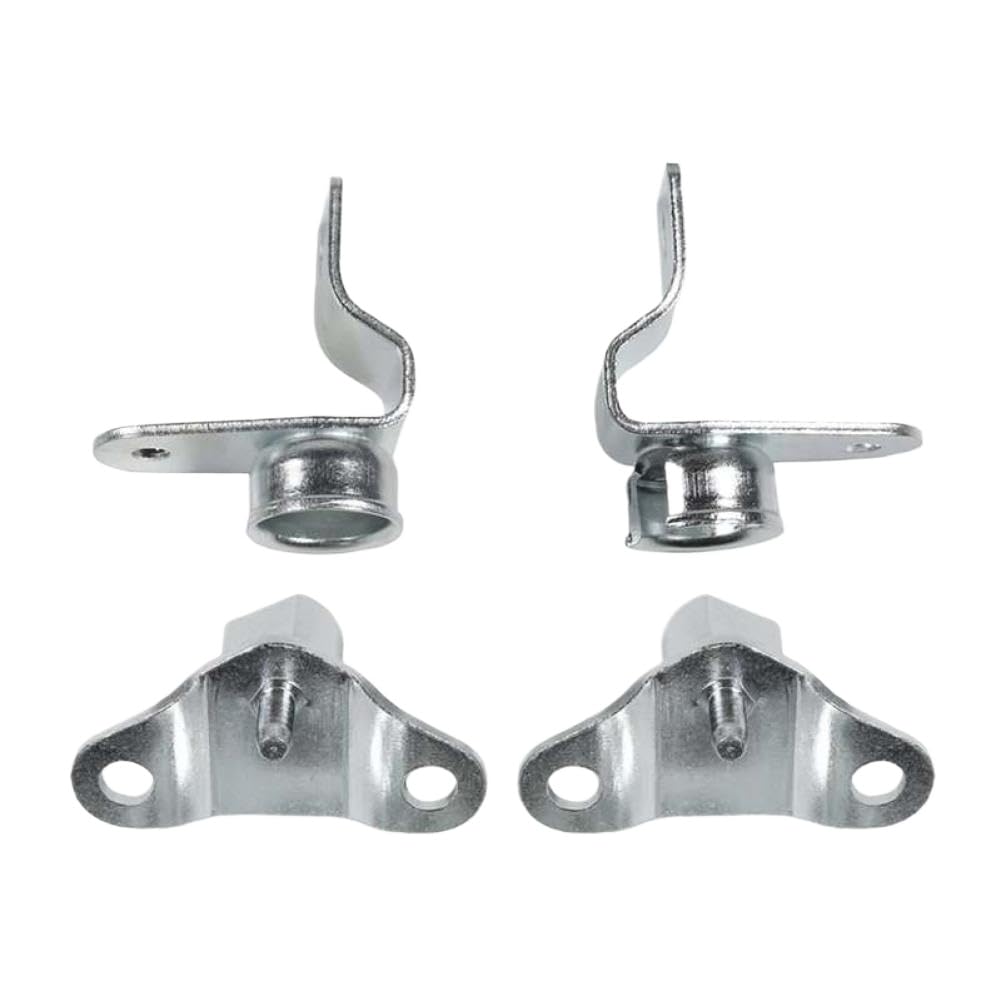 Wwtkckqfc Onecolor Tailgate Hinge Kit Compatible With Silverado And Sierra 1999 To 2006 Replacement For 15074252 15074253 15078745 15078746