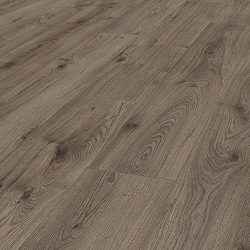 Laminato Pavimento Flottante AC4 Bisellato, Kronotex, Rovere Scuro, Spessore 8mm, Scatola 2,131m²