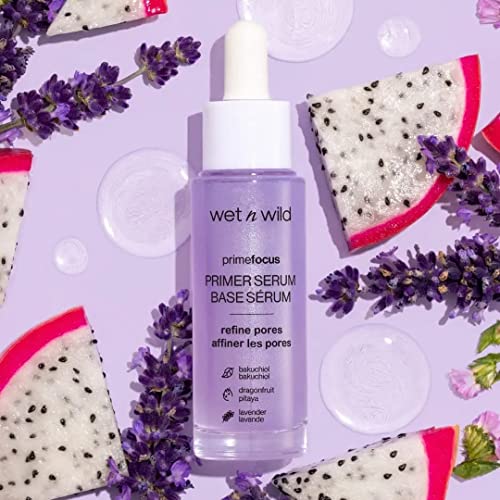 Image of Wet n Wild Prime Focus Pore Minimizing Facial Serum Primer Makeup Extending | Reduces Pores | Improves Skin Texture | Exfoliates | Retinol Alternative, Hydrating (Pack of 2)