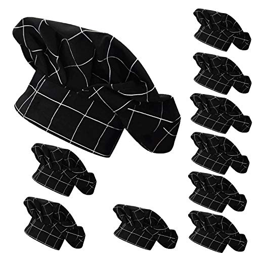 MISEMIYA - Gorro Frances Cocina Gorro Cocinero COCINERA Gorro Chef Gorro Forma Seta Ref.918 - Color 25, Pack* 100 Pcs