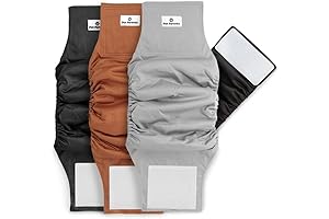 Pet Parents Washable Belly Bands for Male Dogs