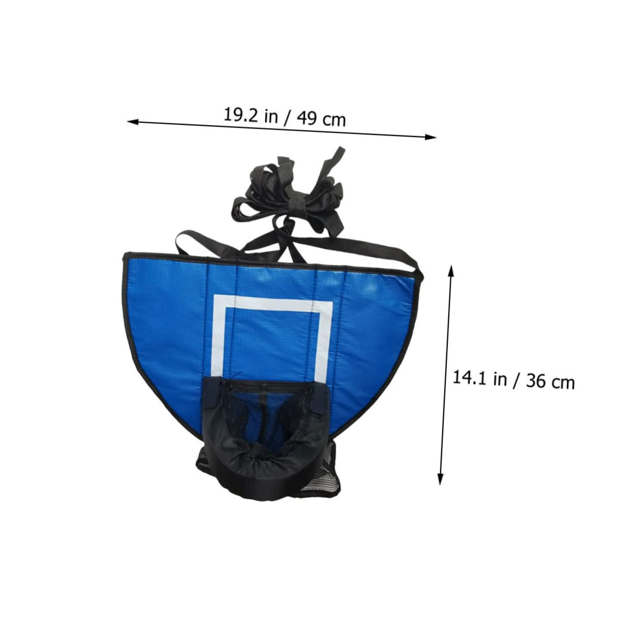 POPETPOP 2pcs Trampoline Basketball Hoop Basketball Frame Made of PVC Foam Boys and Girls Playset