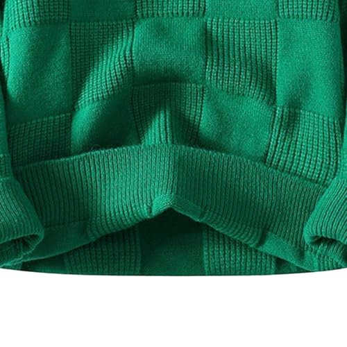 Pull col rond homme à imprimé écossais idéal pour le week-end