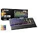 Produktbild EVGA Z15 RGB-Gaming-Tastatur, RGB Hintergrundbeleuchtung LED, Hot Swappable Mechanische Kailh Geschwindigkeit Silber Schalter (Linear)