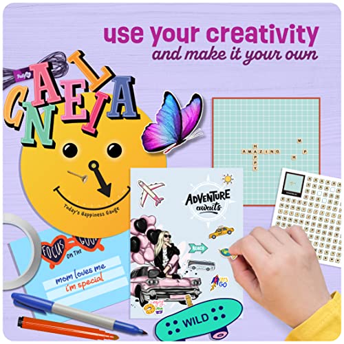 Pretty Me Wall Collage Kit for Teen & Tween Girls - Arts Craft Easter Gift Ideas for Age 11, 12,13, 14, 15, 16 Year Old Girl - Birthday Gifts for Teenage Bedroom Decor - Teens Creative Crafts Kits by Pretty Me - Image 7