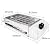 1800W Electric BBQ Grill Stainless Smokeless Barbecue Grill Large Portable Countertop Grill for Party/Home/Camping Cooking Commercial Indoor and Outdoor, Easy to Clean