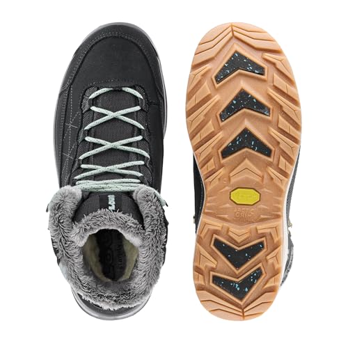 LOWA Stiefel hoch RENEGADE EVO ICE GTX Ws schwarz/champagner, 40