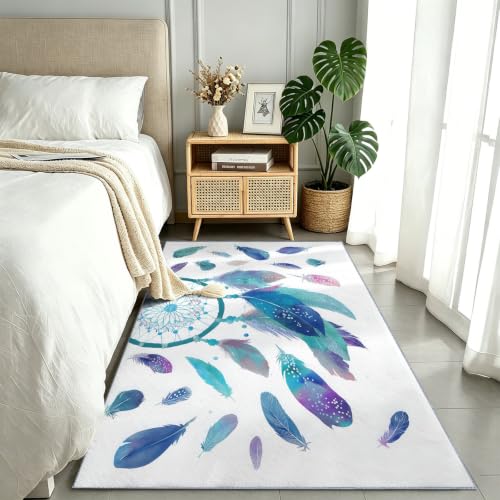 Tapis de couloir lavable en machine antidérapant doux pour cuisine et entrée - 2