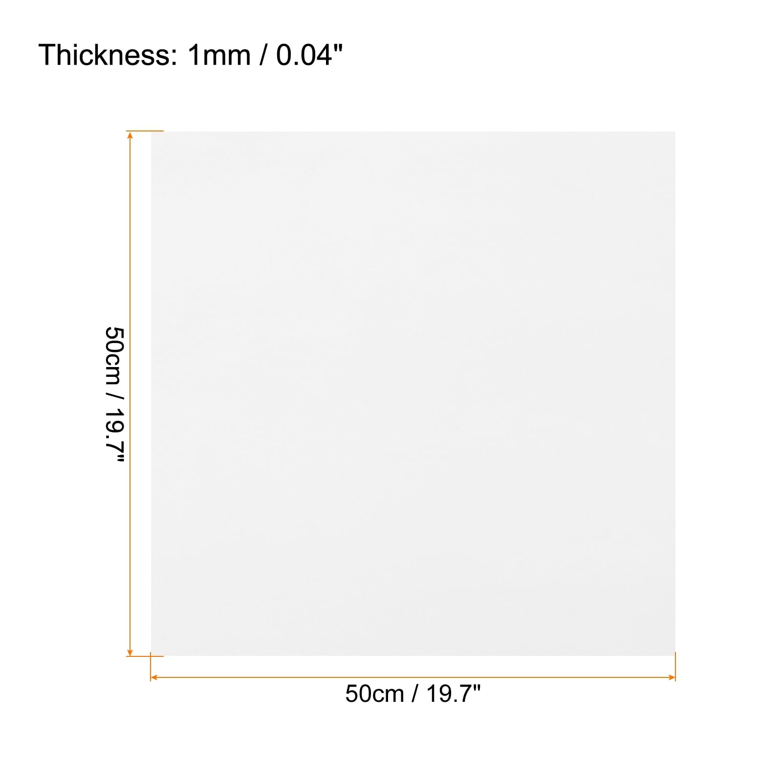 Rebower 5Pcs Foam Sheets Crafts Foam Arts Paper 20 x 20 x 1/32 Inch [for Crafts Project Scrapbooking, DIY, Party Handicraft - Image 2
