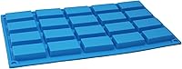 Vista 7 de X-Haibei Rectangular Mini Guest Soap Chocolate Candy Mold Sample Soap Silicone Mold 20-Cavity 0.5OZ PER CELL