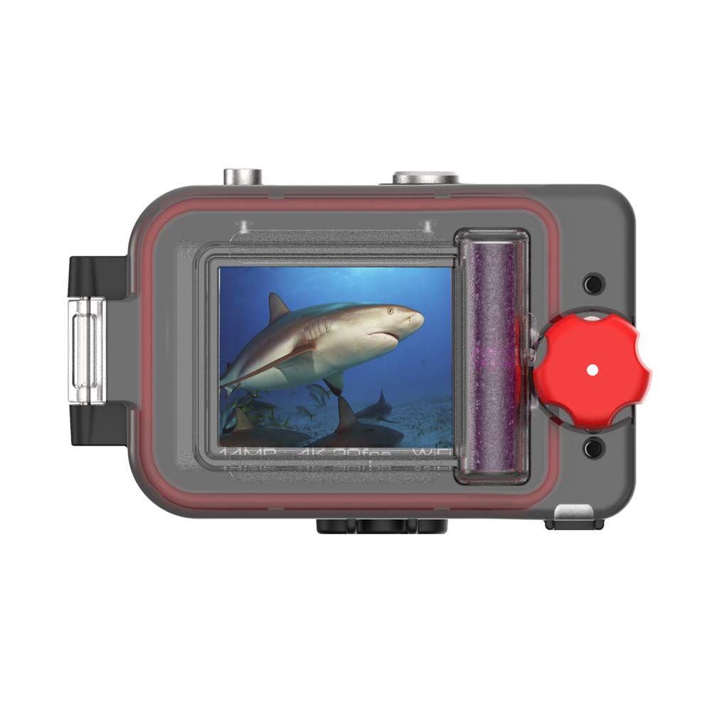 SeaLife ReefMaster RM-4K Underwater Action Camera with 4K Video and 14mp Still Images, Underwater Scene Modes, Wide Angle Lens, Waterproof to 40M/130’