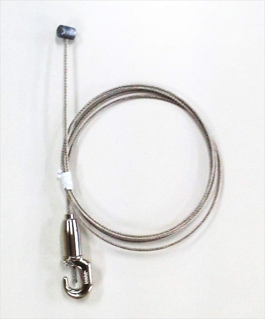Berg M-3026 Long Ball Type Wire Hook for Picture Rail, 3.9 ft (1.0 m), Made in Japan