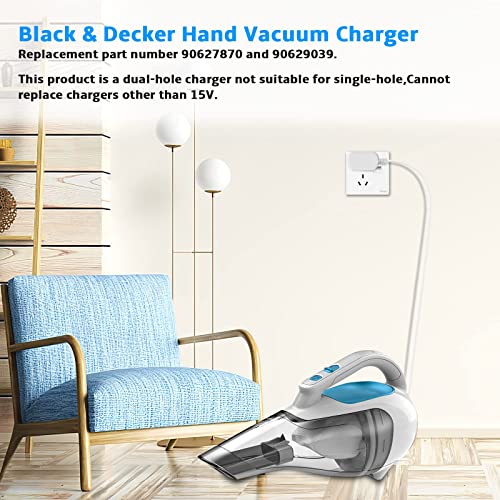 15V 90627870 Vacuum Charger for Black & Decker Hand Vacuum Power Charger Supply HNV115J13 HFVB315J22