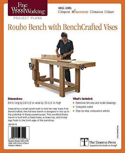 Fine Woodworking Roubo Bench with BenchCrafted Vises: Intermediate (Fine Woodworking Project Plans) Misc. Supplies – Illustrated, 11 Oct. 2012