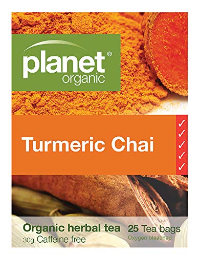 Planet Organic Turmeric Chai 25 Tea Bags