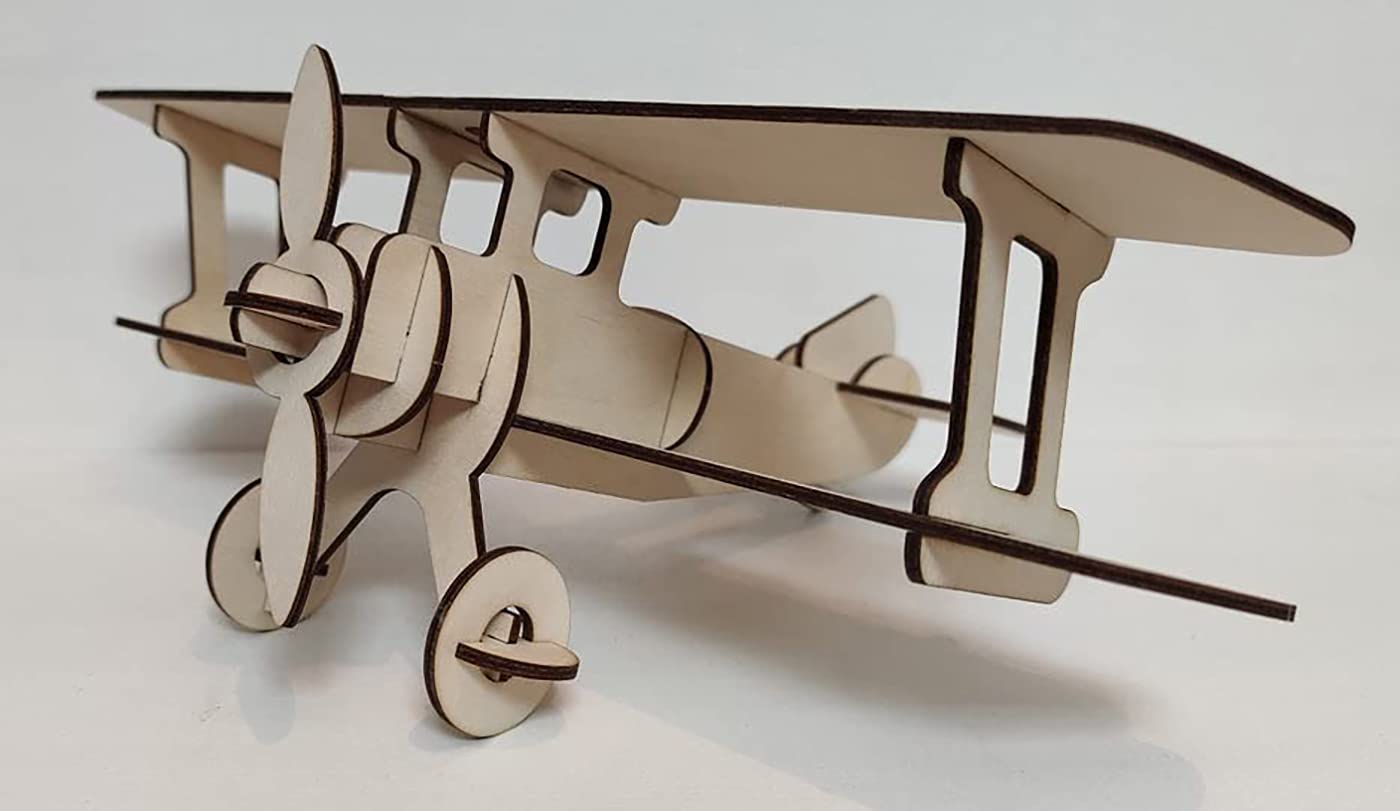 American-Elm Wooden Airplane For Home Decor, Construction Toy, Modelling Kit, School Project - Easy To Assemble - Adult (B09C29YTM2) Amazon Price History, Amazon Price Tracker