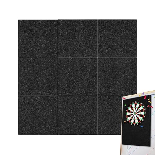 Pizarra de fieltro para pared – Tablón de anuncios para una instalación flexible, portabilidad sin esfuerzo, tablón de anuncios | Tableros de corcho para jardín, interior, vacaciones, , hogar