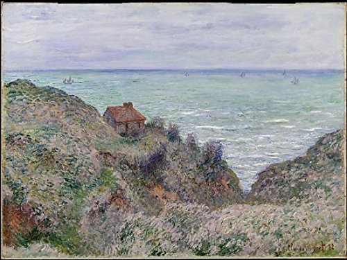 Cabin of the Customs Watch Poster Print by Claude Monet (French Paris 1840 “1926 Giverny) (18 x 24)