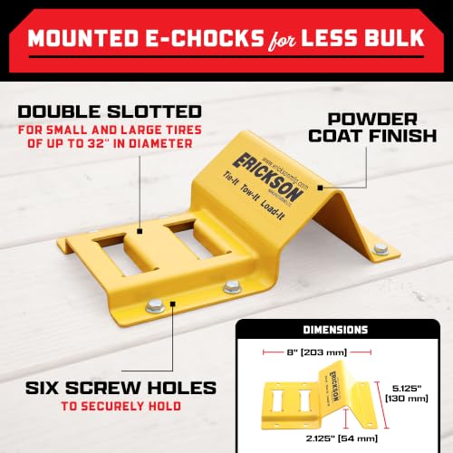 Erickson Wheel Chock Tie-Down Kit