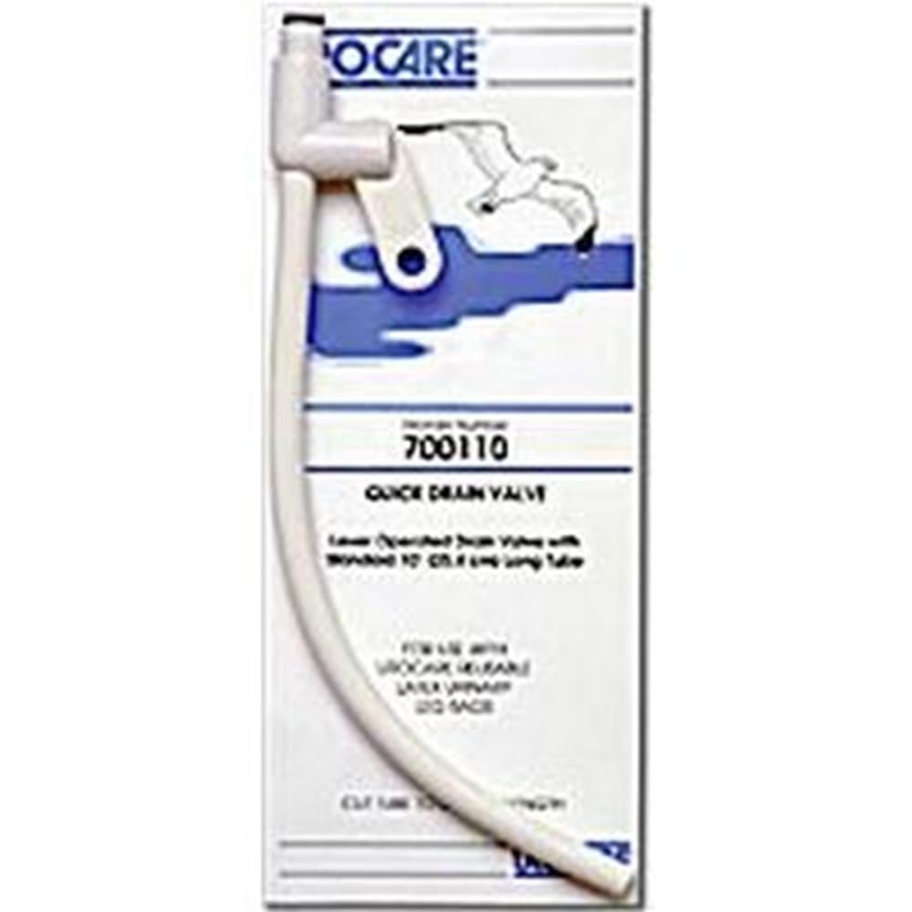 Urocare Quick Drain Valve for Reusable Leg Bag - Small by Pretrada