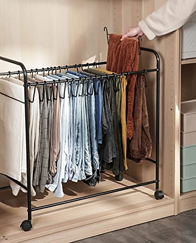 Cintre à pantalons en métal durable et robuste pour dressing moderne - 2