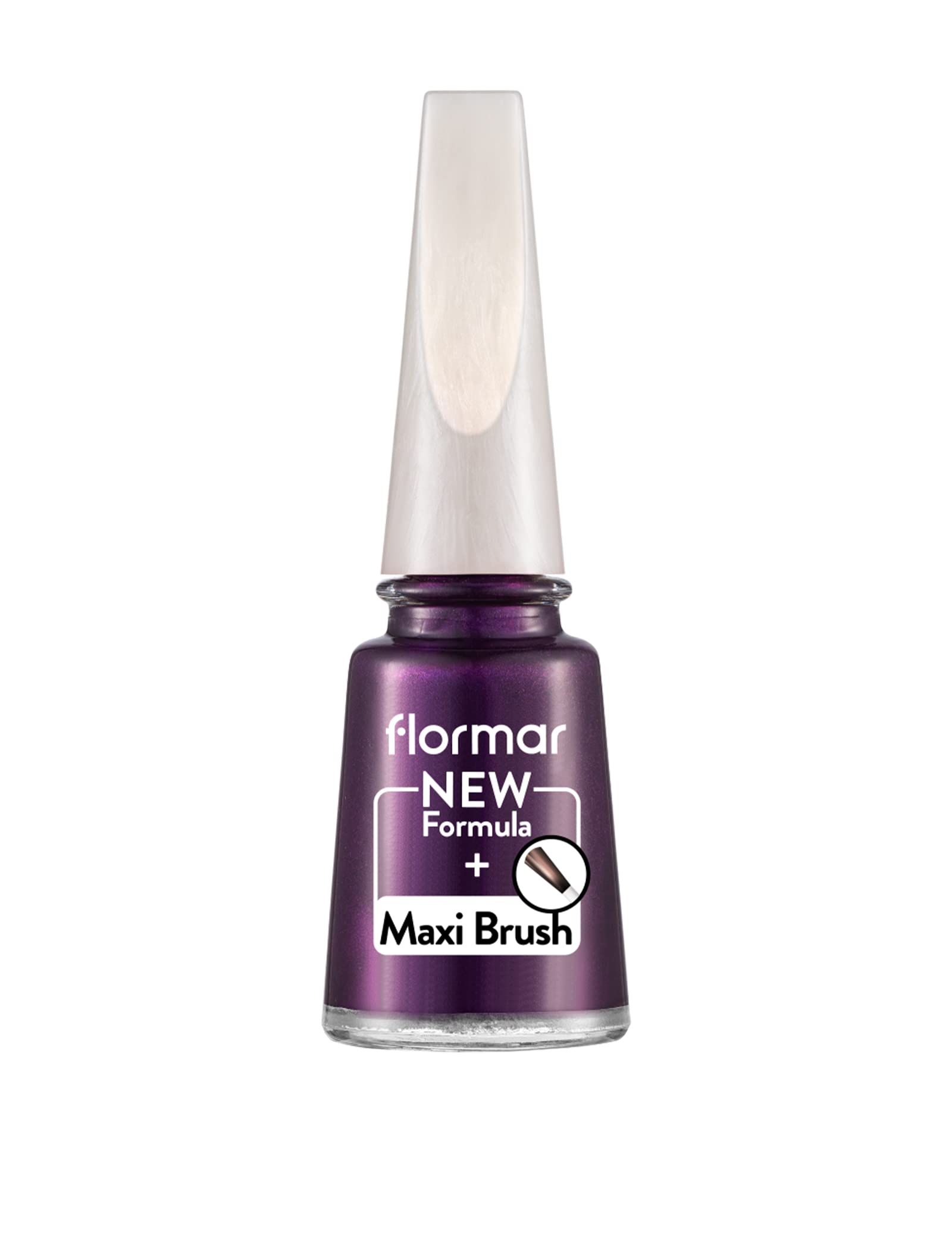 Flormar Oje Yeni Maxi Brush Pearly Pl432 Violet Defense 9053035 One Size