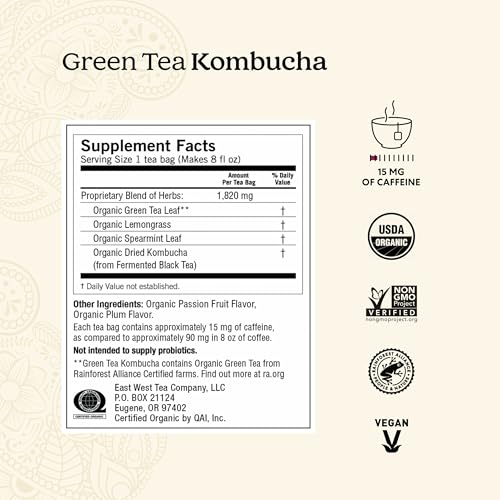Yogi Tea Green Tea Kombucha