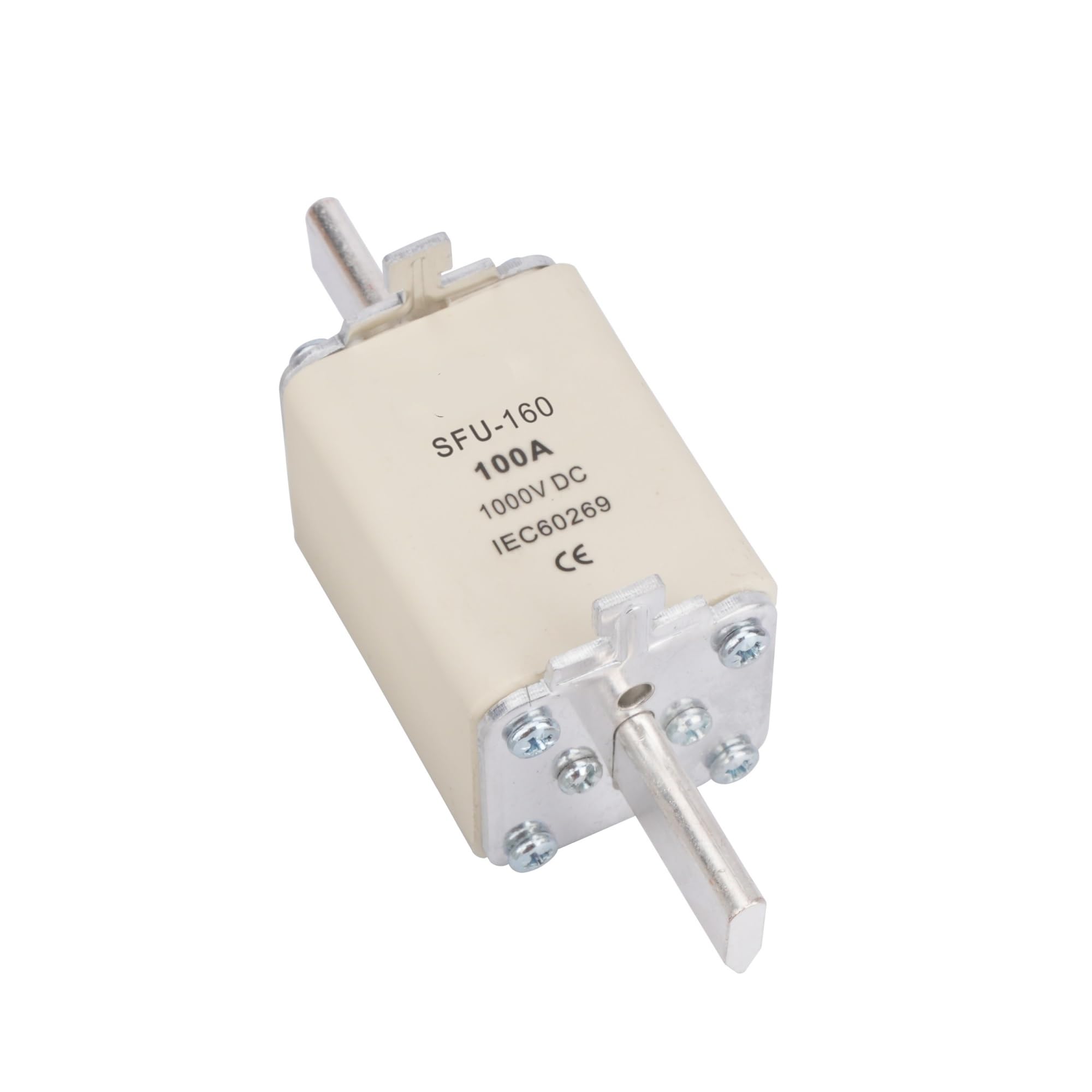 AVSBBYEPS Fuse 1000V DC 80A 100A 125A 160A Fusible Holder with(100a,Only fuse)