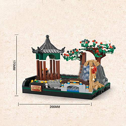 TRCS Modular Haus Bausteine, Orientalische Street View Architektur mit Minifiguren, 690 Teile Straße Landschaft… – Bild 5