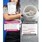 Truvani Vegan Pea Protein Powder | Vanilla | 20g Organic Plant Based Protein | 18 Servings | Keto | Gluten & Dairy Free | Low Carb | No Added Sugar - Image 4