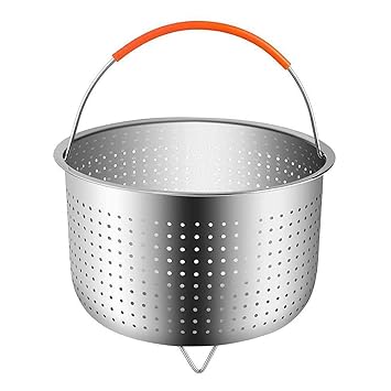 Zhangxi Stainl Steel Steamer Basket Cook Acc ories for Pr ure Cooker Steaming Vegetables