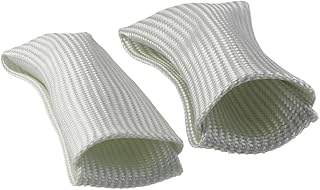 iuniq Finger Heat Shield 2PCS Sliver Durable Metal Temperature Resistance Fire Counteractive Finger Welding Glove Baking