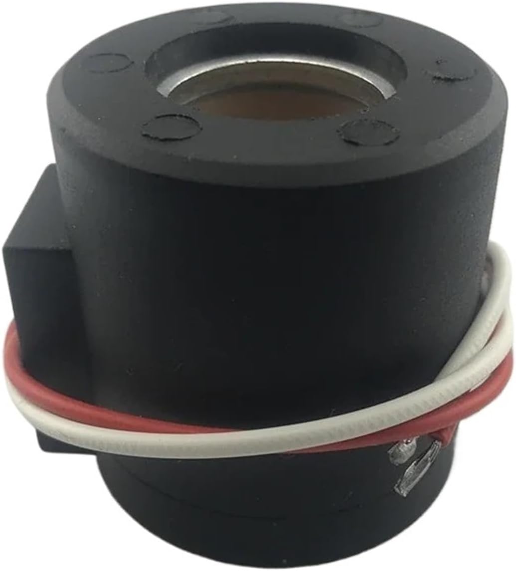 SKM5 electromagnetic hydraulic valve coil inner diameter 22mm height 48.5mm black circular outlet DC24V(DC12V)