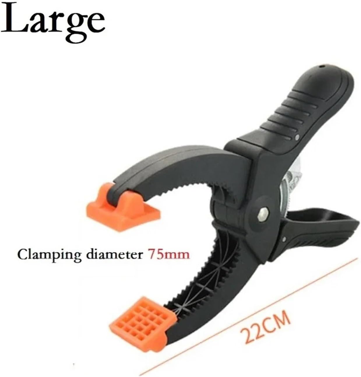 Nylon Spring Clamps 4PC 6/8 Inch Clamps Ratcheting Quick Clamp DIY Plastic Nylon Clamps Spring Clip For Woodworking Photo Studio Background For Home Use(8inch)