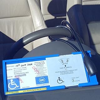 Blue Badge Protector (Double - Secures Blue Badge & Clock