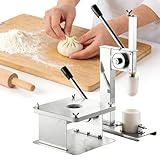 YANGYMM MáQuina SemiautomáTica para Hacer Bollos Rellenos al Vapor, de Acero Inoxidable, para Baozi, de 400 a 500 Bollos por Hora, de Alta Eficiencia, Ideal para CafeteríAs y Cocinas largemold