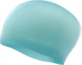 TYR Adult Long Hair Wrinkle-Free Silicone Swim Cap