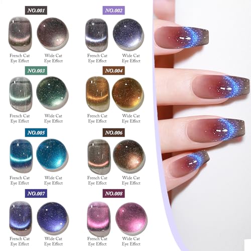 Esmalte Gel Cat Eye Crushed Diamond 15ml con Imán miniatura 5