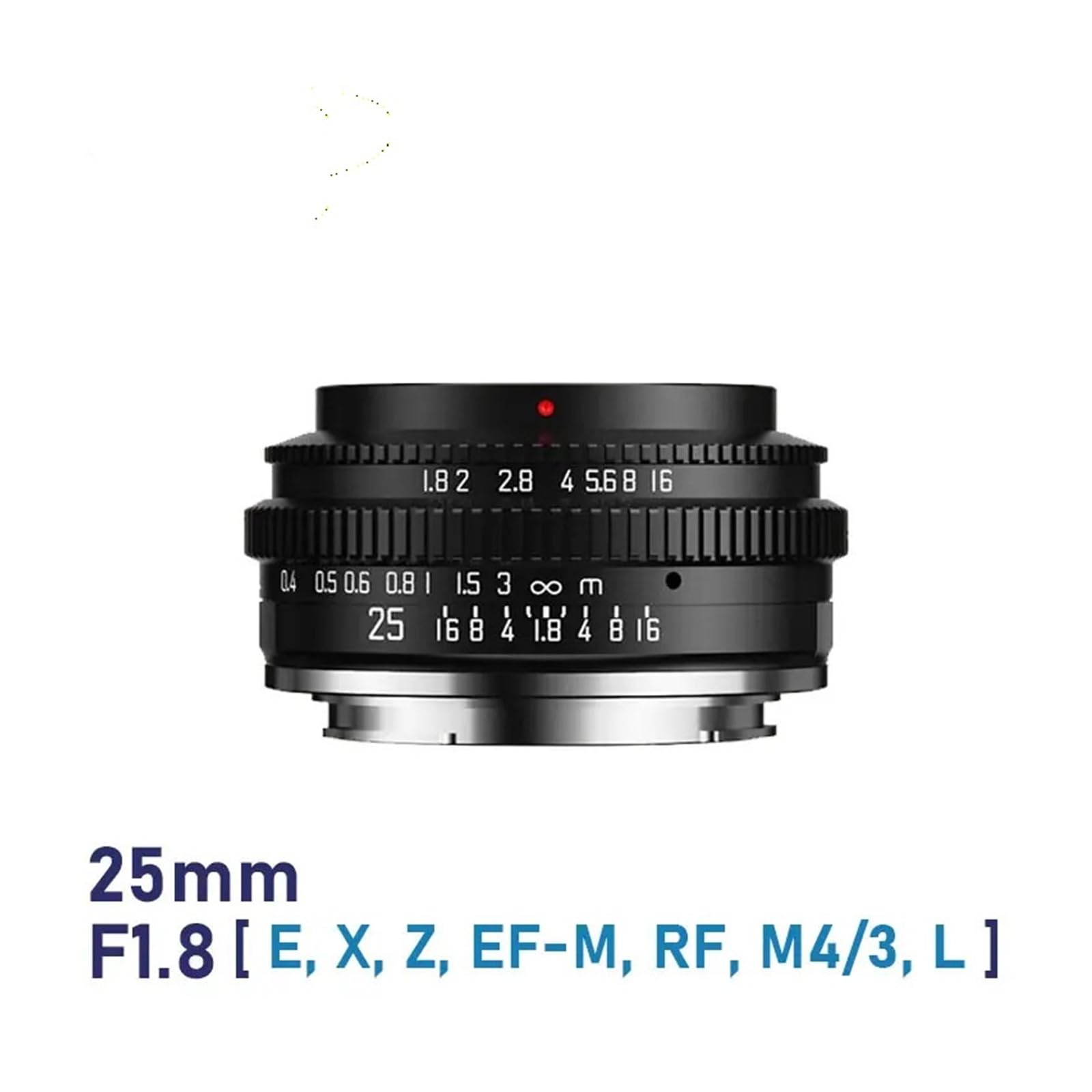 25mm F1.8 Objectif Portrait Compatible avec Canon RF EF-M