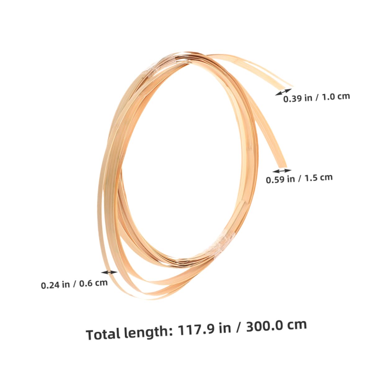 KONTONTY Versatile Craft Strips 3 Pack for Floral Arrangements Wedding Decor DIY Projects