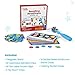 hand2mind Reading Readiness Activity Set, Magnetic Wands and Chip Set, Learn to Spell for Kids, Spelling Toys, CVC Words for Kindergarten, Learning Letters, Science of Reading Manipulatives