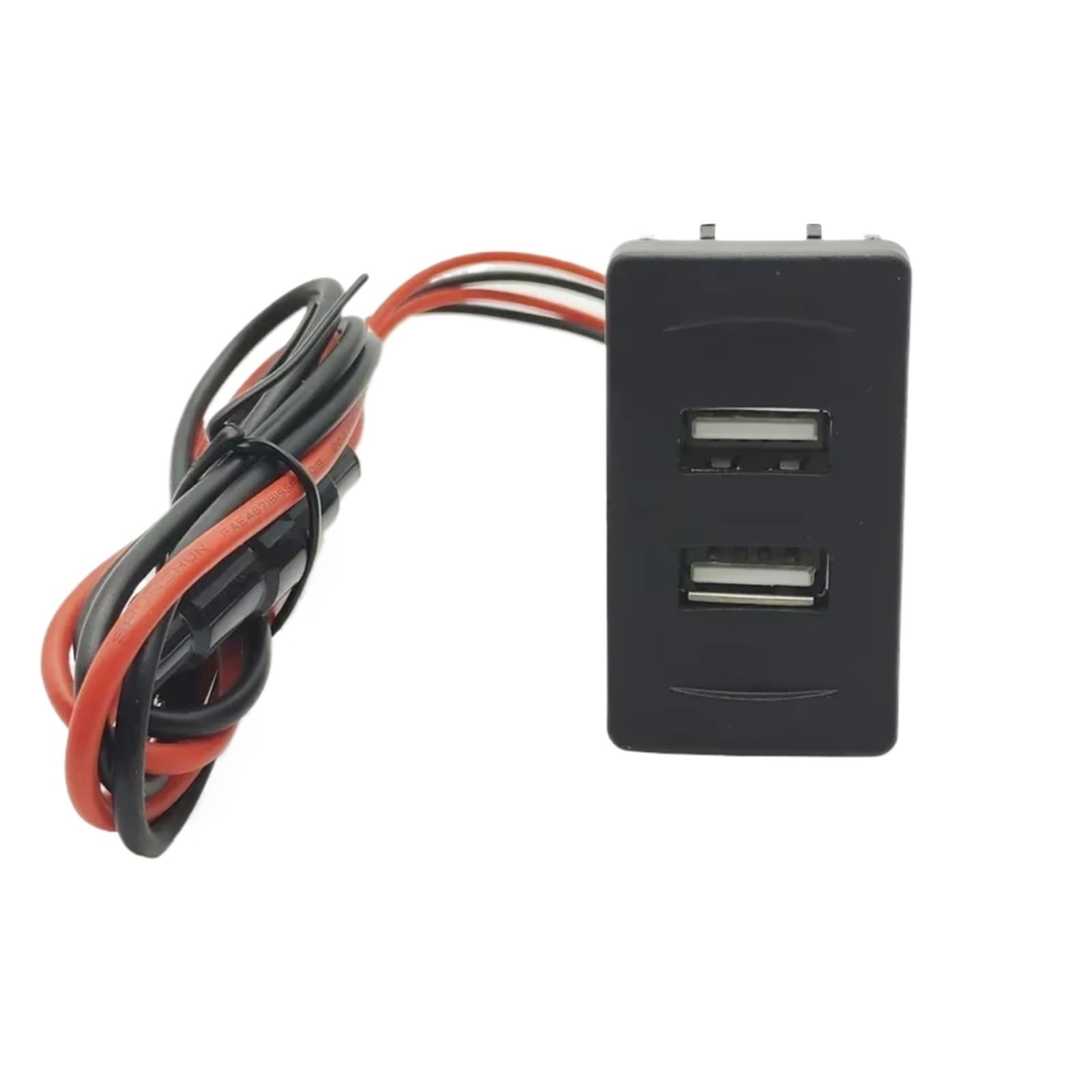 Compatible Con VW Para T4 Puerto USB Dual Enchufe Relé Con Cable 12V 24V Reemplazo Carga Rápida Resistente Al Agua Puerto USB AUX Jack